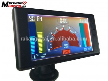 Pantalla para coche de carreras