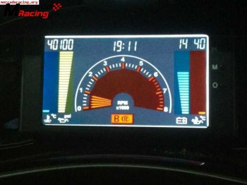 Pantalla para coche de rally