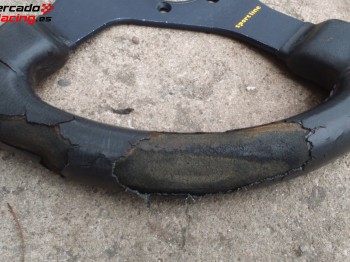 Volante plano sportline para tapizar 