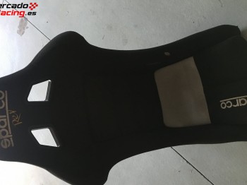 Baquet sparco rev y arneses bps