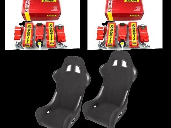 Pack 2 asientos bakets rst no fia   2 arneses sabelt fia 5 p