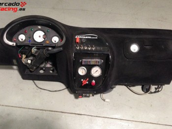 Salpicadero floqueado saxo