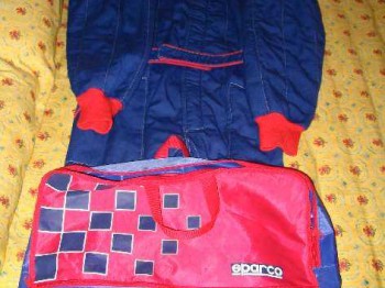 Funda sparco azul homologada