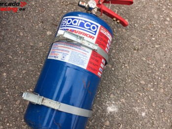 Extintor sparco homologado hasta 10/19