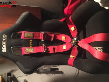 Vendo baket y arneses