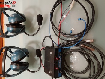 Centralita y cascos de enlace terratrip