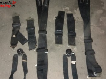 Arneses 6 puntos willans negros caducados