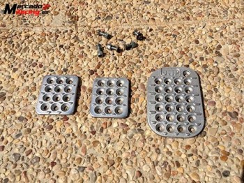 Venta pedales aluminio omp