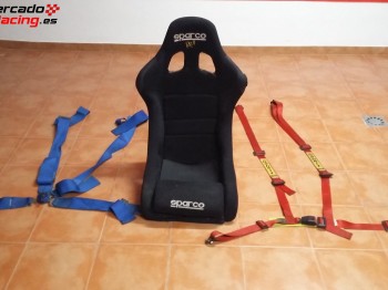 Baquet y pareja de arneses: