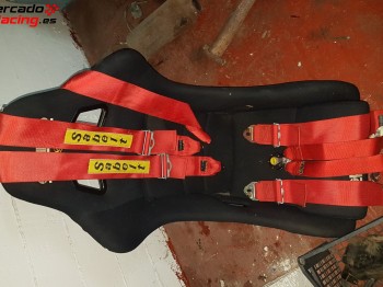 Vendo baquets y arneses caducados