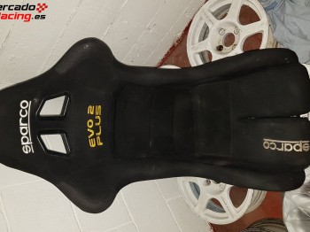 Baquet sparco evo y baquet rev carbono