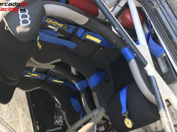 Baquets gp race y arneses rrs 