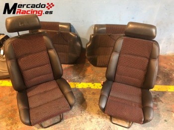 Interior asientos delanteros 205 gti