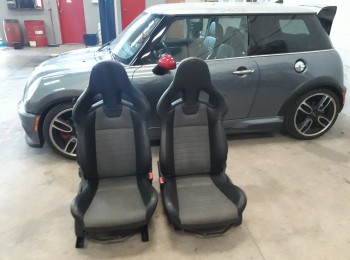 Pareja de asientos recaro opel corsa opc