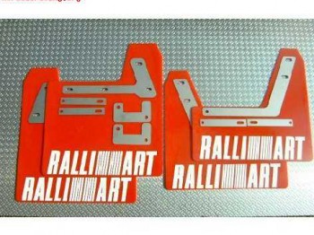Mud flaps ralliart