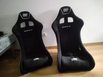 Vendo pareja de baquets omp champ