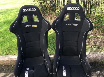 Pareja baquets sparco corsa grp tech