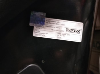 Sparco pro 2000