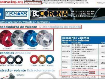 Desplazador sparco!!!!!