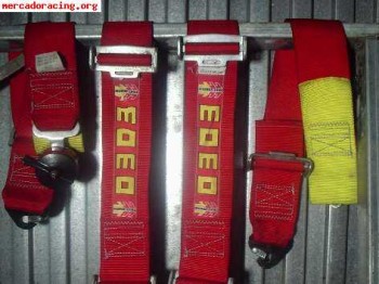 Arnes momo corse de 4 puntos, 4 pulgadas anchura, impecables