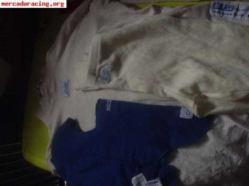 Camiseta + sotocasco sparco y pantalon sabelt ignifugo  (tie