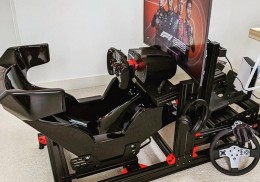 Backet baquet assiento fibra simulador f1