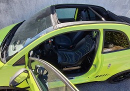 Backet baquet assiento fibra 500 abarth