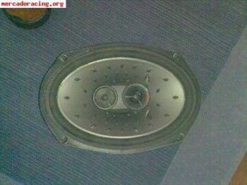 Altavoces 6x9  de 3 vias