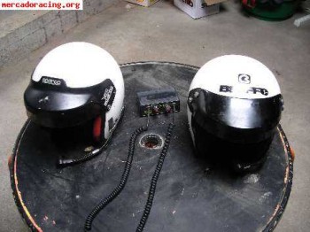 Se venden dos cascos mas interfonos