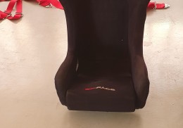 Asiento baquet caducado