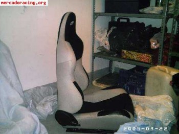 Semibakets abatibles y reclinables