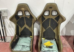 Pareja baquet omp wrc fibra