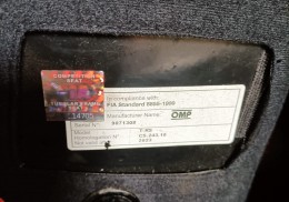 Pareja de baquets omp trs 