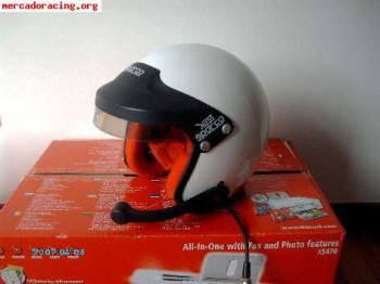 Vendo 2 cascos pro yet + centralita sparco