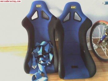 Baquets omp rs fibra caducidad en 2010 por 350 euros