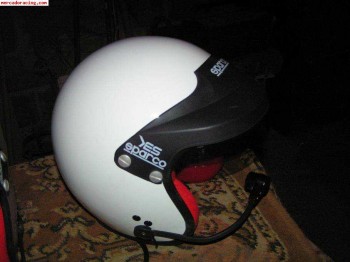 Se vende casco sparco jet + centralita sparco