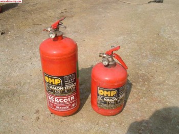 Se venden dos kits de extincion