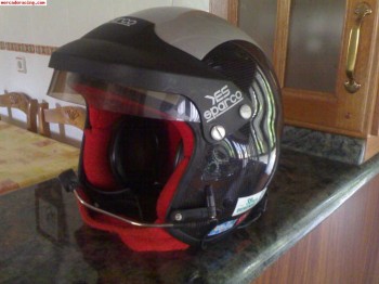 Casco sparco de carbono  serie limitada