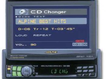 Radio-dvd alpine  perfecto estado!!