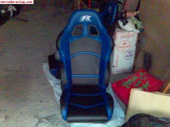 Se venden semibaquets de piel fk