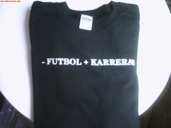 Se venden camisetas -futbol +karreras