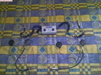 Vendo centralita sparco de 12v con dos interfonos