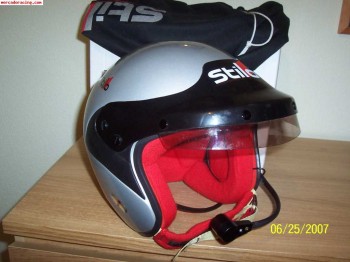 Vendo casco stilo jet thophy talla m + collarin : 200 € homo