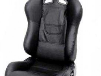 Semibaquet de cuero homologable!