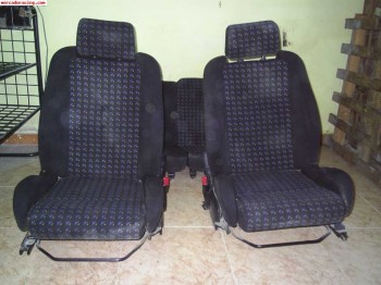 Juego asientos clio 16 v