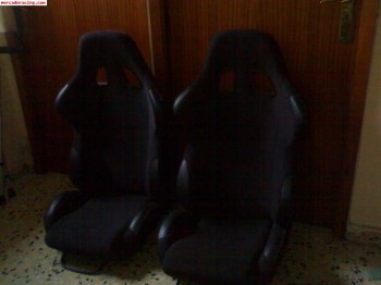 Se venden semibakets con 2 meses de uso y guias universales