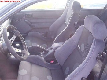 Vendo asientos recaro de tela del cosworth
