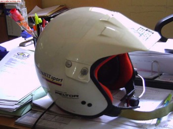 Vendo casco sparco peltor + centralita peltor buen precio