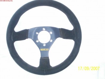 Vendo volante plano sparco