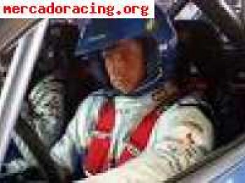 Casco con clips, hans, y equipo completo por 1100 euros